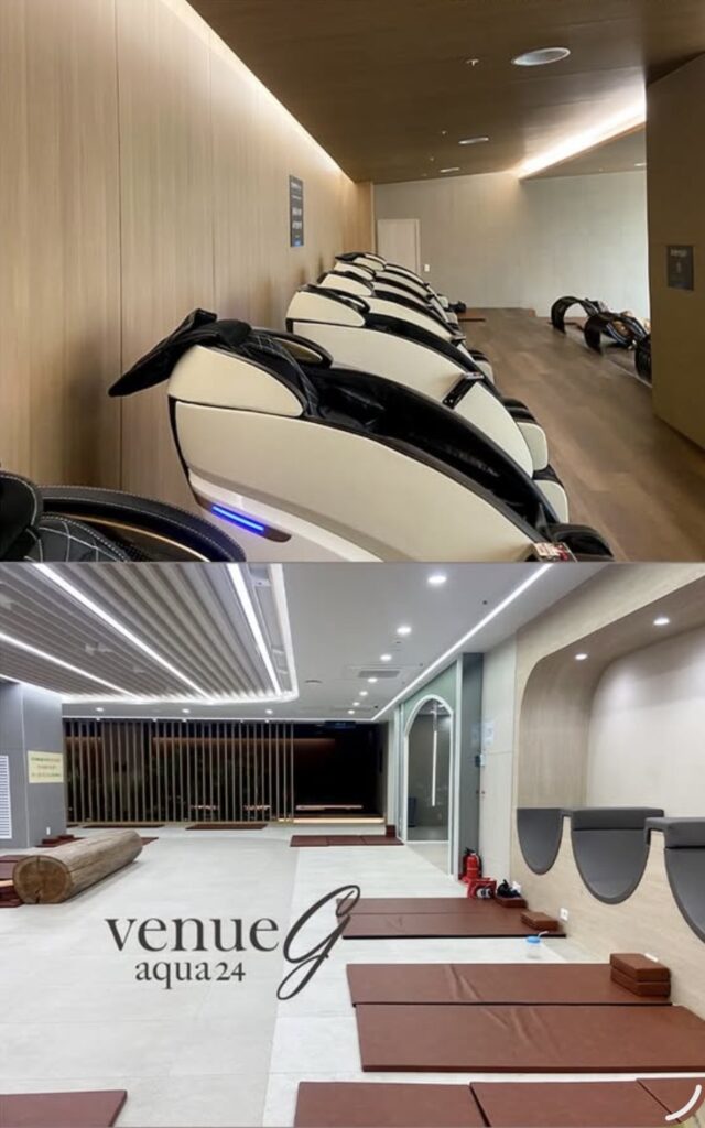 Fasilitas sauna di Venue G Aqua 24