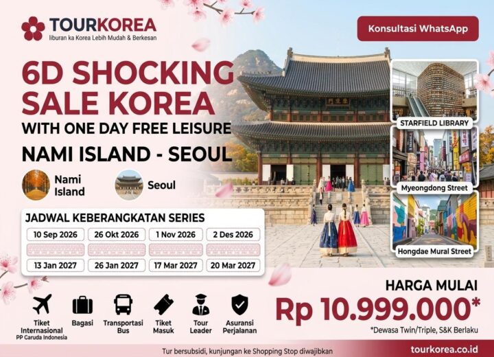 Promo Paket Tour Korea 6D5N Garuda Indonesia Murah - Tour Korea PT Ayana Global Indonesia