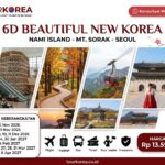 Poster Tour Korea 6 Hari 5 Malam Keindahan Nami Island & Mt. Seorak tourkorea.co.id